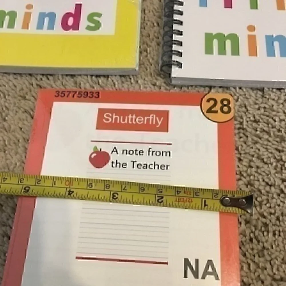 Set of 3 teacher notebooks new in package
